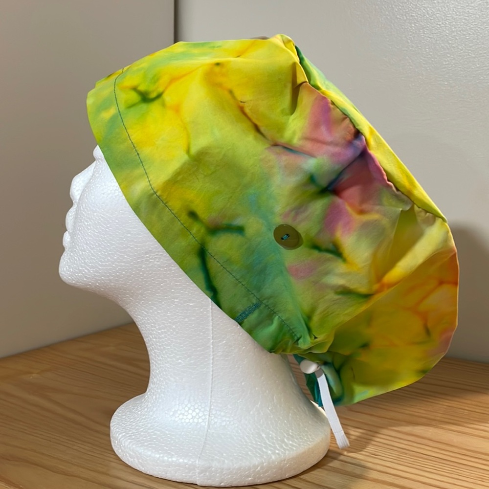 Tie Dye Women’s Euro Scrub cap